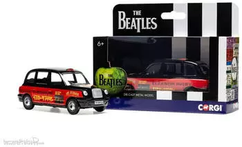 Corgi CC85936 Autos Druckgussmodell Sammlerst&uuml;ck The Beatles - London Taxi - &bdquo;Yellow Submarine&ldquo;