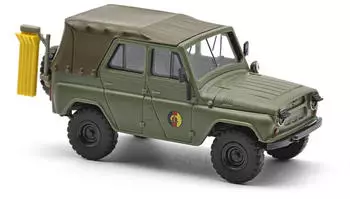 Busch Model H0 (1:87) 52124 - UAZ 469 Raketen und Waffentechnischer Dienst NVA