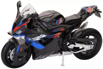 NewRay 1:12 Spielzeug M1000RR Motorrad Kunststoff Metall Motorrad-Skulptur Bausatz Rot schwarz