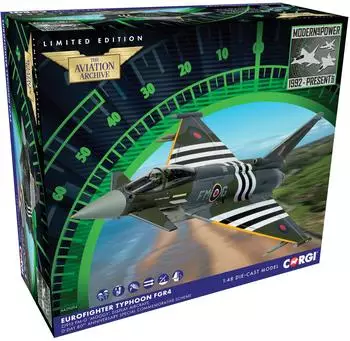 Corgi Eurofighter Typhoon FGR4 &bdquo;Moggy" RAF No.29 Sqn 1:48 (AA29004)