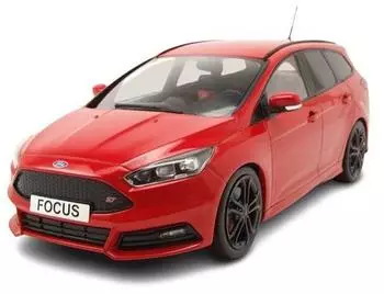 ixo Ford Focus ST Turnier Kombi 2014, Modellauto 1:18, rot (MCG18466)