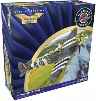 Corgi Supermarine Spitfire T9 MJ627/9G-Q, No.441 Squadron (RCAF) (AA29202)