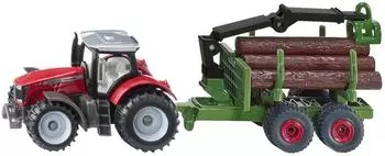 Siku 1134 Massey Ferguson mit Forstanhänger