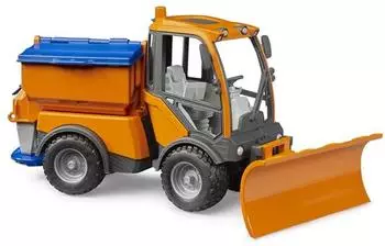 Bruder VarioCar Winterdienst mit R&auml;umschild und Streuwerk 1:16 (02690)