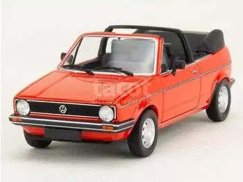 Minichamps 940055181 1:43 VOLKSWAGEN GOLF CABRIOLET 1979 RED