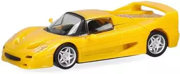 Herpa H0 (1:87) 025485-003 - Ferrari F50 (Motorabdeckung zum &Ouml;ffnen) giallo modena (gelb)