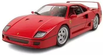 BBurago Ferrari F40 1987 Modellfahrzeug 1:18, rot (18-16023R)