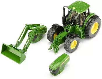 Siku FARMER John Deere Set mit Frontlader, 1:32 (3666)