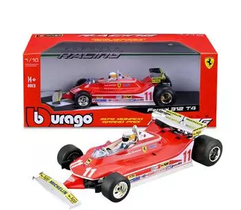 BBurago Ferrari 312 T4 Short Tail #11 Jody Scheckter Monaco GP 1979, 1:18