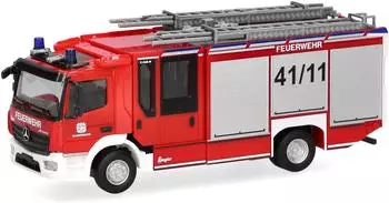 Herpa H0 (1:87) 747449 - Mercedes-Benz Atego 13 Z-Cab Bundeswehr/Feuerwehr