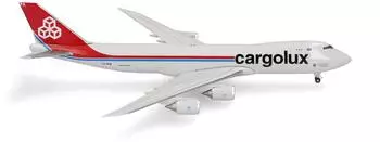 Herpa 539234 Cargolux Boeing 747-8F LX-VCN Spirit of Schengen