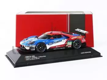 ixo Miniaturauto zum Sammeln FGT43106 Blue/Red/weiß