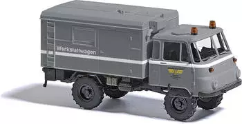 Busch Model H0 1:87 50257 Robur LO 2002A Werkstatt