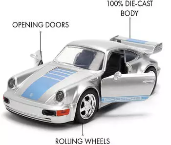 Jada Transformers Porsche 911 Carrera RS 964 Modellauto 1:32 (36210)