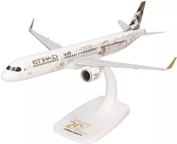 Herpa 615013 - Etihad Airways Airbus A321neo - 20th Anniversary - A6-AEN