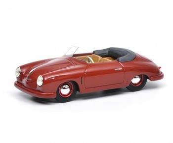 Schuco Porsche 356 Gmünd Cabriolet, dunkelrot, 1:43 (879600)