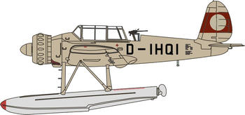 Herpa Arado AR196 D-IHQI Prototype 1938 (81AC080S)