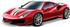 BBurago Ferrari 488 Pista red 1:24