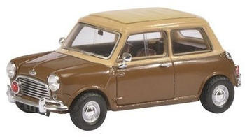 Schuco Mini Cooper Steve McQueen Car Brown Cream 1:43 (898500)