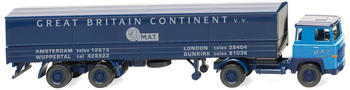 Wiking Modellbau Pritschensattelzug (Scania 111) "M.A.T." (051702)