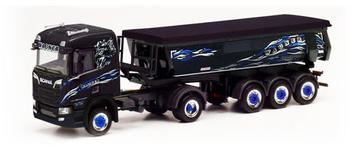 Herpa Scania CR 20 Rundmulden-Sattelzug Wagner Mitteleschenbach (095433)