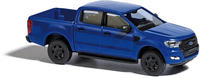 BUSCH 52803, BUSCH 52803 H0 / 1:87 Ford Ranger Doppelkabine 2016, blau
