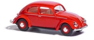 Busch (52901) 1:87 VW Käfer mit Brezelfenster rot