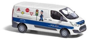 Büsch 52415 H0 Ford Transit Custom Polizei Verkehrssicherheitsberatung" 2012"