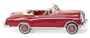 Wiking Modellbau Wiking (014301) 1:87 MB 220 S Cabrio - rubinrot