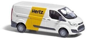 Büsch 52417 H0 Ford Transit Custom Kastenwagen Hertz" 2012"