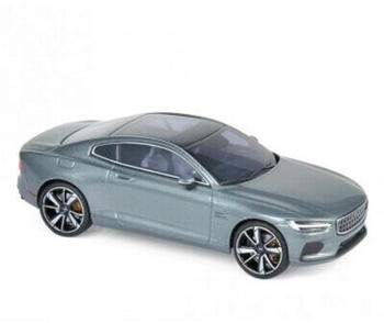 Norev Polestar 1 2020 - Osmium grau & chrome frame & beige interior (871000)