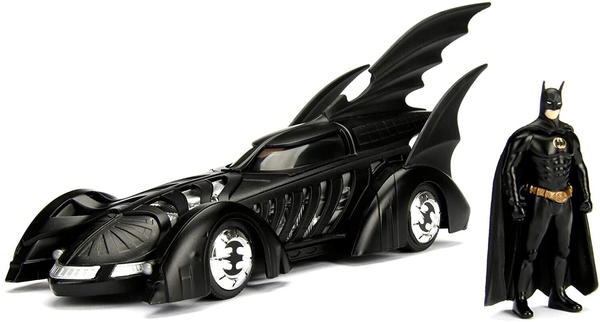 Jada Batman Forever 1995 Batmobile & Batman 1:24