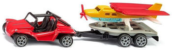 Siku Buggy mit Sportflugzeug Modellauto, Mehrfarbig
