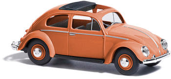 Busch VW Käfer mit Ovalfenster mit Schiebedach offen, 1951