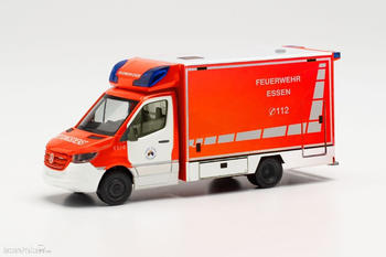 Herpa Mercedes-Benz Sprinter `18 Fahrtec RTW „Feuerwehr Essen“