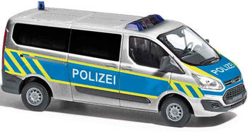Busch 52427 Ford Transit Custom Bus, Polizei 1:87 Standmodell