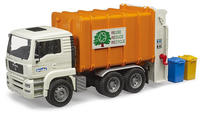 bruder 2772, Bruder MAN TGA Hecklader M&uuml;ll-LKW Fertigmodell Baufahrzeug Modell