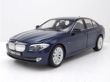WELLY DIE CASTING WELLY BMW 535i F10 2010 tiefseeblau/metallic