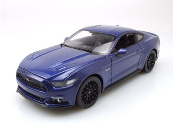 WELLY Ford Mustang GT 2015 blau/metallic