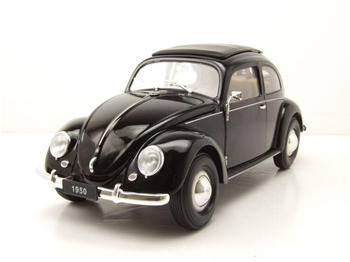 WELLY VW Käfer Brezelkäfer 1950 schwarz