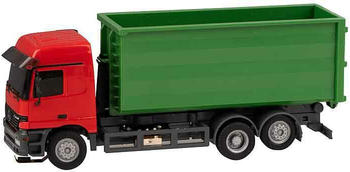 Faller LKW MB Actros LH'96 Abrollcontainer Faller Modellbau Modellfahrzeug mit Car System Epoche V (161493)