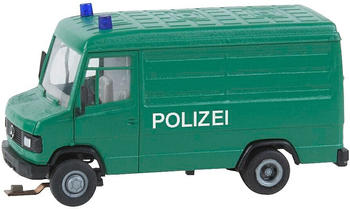 Faller MB T2 Vario Polizei Faller Car System Epoche V Mit Antriebsmotor und Blinkelektronik (161632)