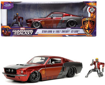 Jada Hollywood Rides Marvel Star Lord 1967 Ford Mustang mit Figur (253225019)