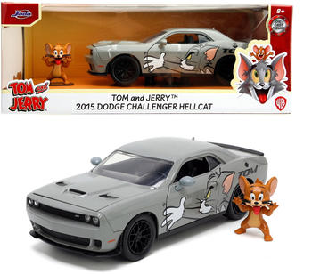 Jada Hollywood Rides Tom & Jerry 2015 Dodge Challenger mit Figur (253255047)