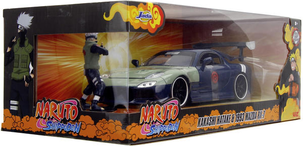 Jada Hollywood Rides Naruto 1995 Mazda RX-7 mit Figur (253255055)