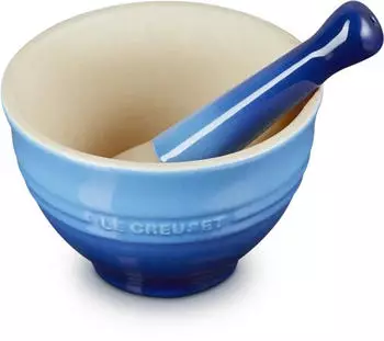 Le Creuset M&ouml;rser mit St&ouml;&szlig;el Keramik Azure 300ml (81209302200003)
