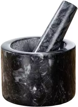 Wenko M&ouml;rser mit St&ouml;&szlig;el Marmor Schwarz (55080100)