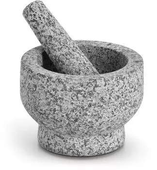 Zeller ELVO M&ouml;rser mit St&ouml;&szlig;el, Granit, grau, &Oslash; 14cm (24523)