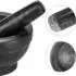 Intirilife Mörser mit Stößel, Granit, 16cm (IL-100590)