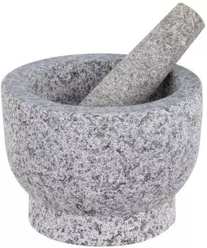 Haushalt International M&ouml;rser mit St&ouml;&szlig;el aus Granit, &Oslash;15x10cm (14074)